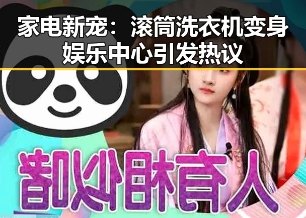 家电新宠：滚筒洗衣机变身娱乐中心引发热议