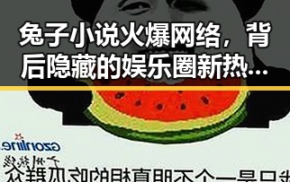 兔子小说火爆网络，背后隐藏的娱乐圈新热点？🧐