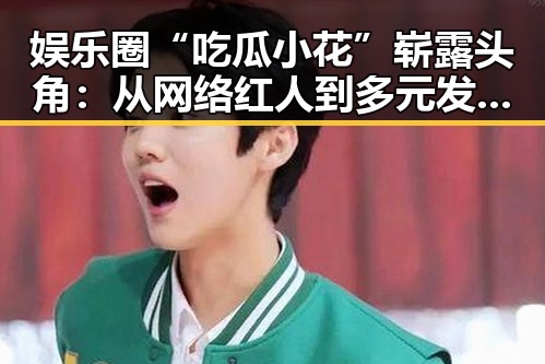 娱乐圈“吃瓜小花”崭露头角：从网络红人到多元发展的新星